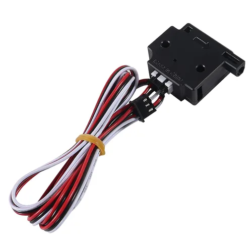 Vista 2 de Módulo de sensor de detección de rotura de filamentos, accesorios de impresora 3D con cable de 1 M para extrusora de filamento de 0.069 in, detector