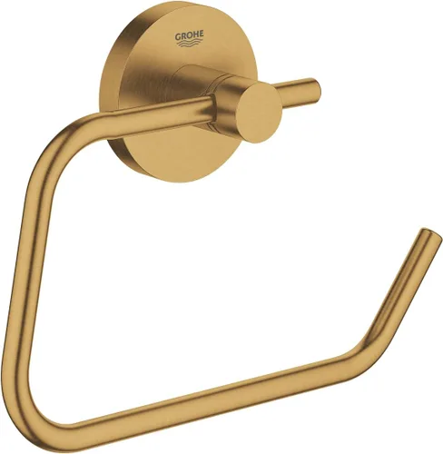 Vista 8 de GROHE 40689001 Essentials - Soporte para papel higiénico montado en la pared, color cromado Starlight