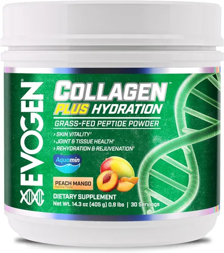 Vista 7 de Evogen Collagen Plus Hydration - Colágeno alimentado con pasto para mujeres y hombres Péptidos de colágeno en polvo Colágeno en polvo que apoya