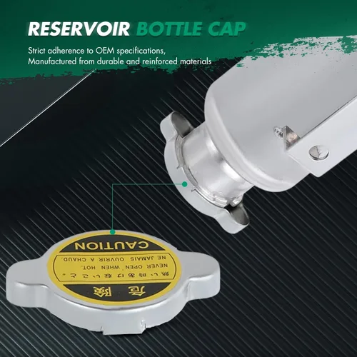 Vista 3 de SCITOO Depósito de refrigerante Botella 10.1 fl oz Tanque de desbordamiento de refrigerante universal 300ml Universal Coolant Reservoir