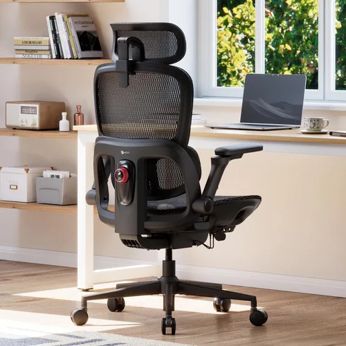 Vista 13 de SIHOO B300 Pro Ergonomic Office Chair Without Footrest, 4D Lumbar Support Negro