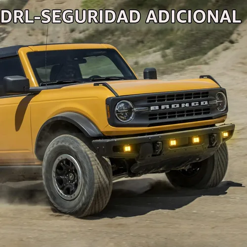 Vista 6 de Luces LED de 2 pulgadas con DRL 2 luces de conducción