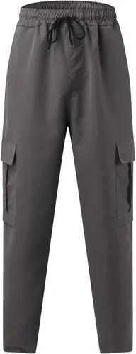 Vista 4 de Vickyleb Sweatpants for Men Jogger, Men's Athletic Casual Fleece Sweatpants with Pockets Big and Tall Pants