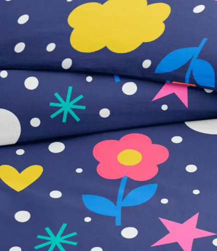 Vista 29 de Juego de funda de edredón para niños tamaño completo - Juego de funda de edredón de microfibra arcoíris de 3 piezas y 2 fundas de almohada