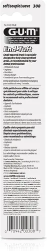 Vista 5 de Gum End Tuft cepillo para encías, 1 unidad, paquete de de 1, Variados, 1