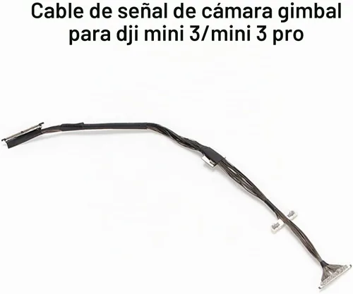 Vista 2 de Reemplazo del cable de señal de cardán para DJI Mini 4 Pro/Mini 3 Pro/Mini 3 Cámara de alambre de cinta plana Imagen Vedio Cable de transmisión