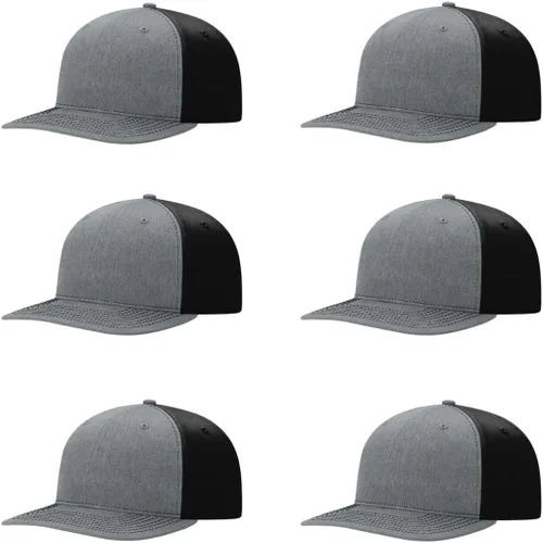 Vista 43 de Richardson 312 Gorra de béisbol ajustable con correa trasera de sarga Paquetes a granel disponibles - Talla única