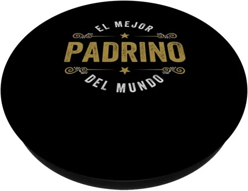 Vista 2 de PopSockets Adhesivos PopGrip Padrino o El Mejor Padrino del Mundo