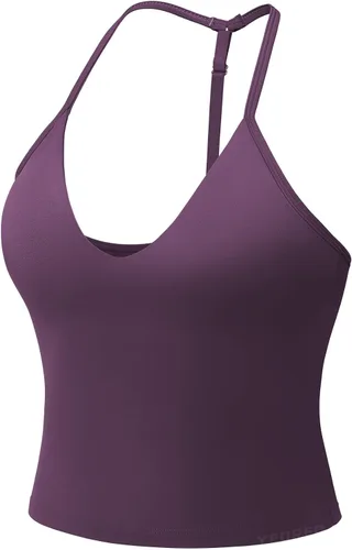 Vista 15 de YEOREO CoreFlex Impact Halter - Camiseta sin mangas para mujer Negro