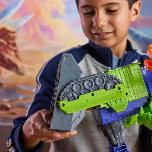 Vista 12 de Transformers CYBERWORLD - Juego de batalla Scorponok Strike, juego de figuras de acción de conversión con luces y sonidos, juguetes robot para niños