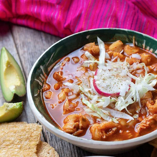Vista 3 de 1 libra de chile sin tallo de guajillo, pimientos secos enteros, chiles descolados por 1400s Spices Perfecto para salsas Birria, Topo, Enchilada