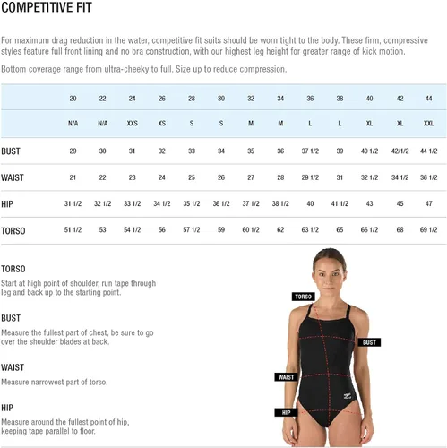 Vista 3 de Speedo - Traje de baño de una pieza para mujer, tela Endurance+, ideal para equipos, espalda cruzada, colores contrastantes, para adultos