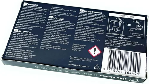 Vista 3 de Tabletas de limpieza para máquina espresso (8 unidades (paquete de 1))