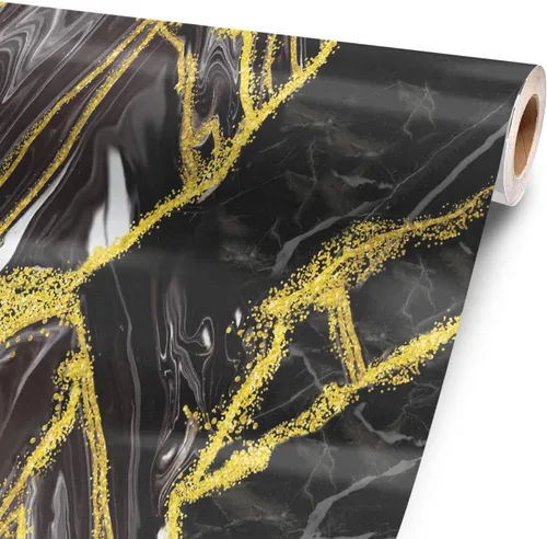 Vista 19 de Lámina de vinilo de cuero negro de 12 x 52 pulgadas para artículos grandes o personalizados. Envuelve 3M para artículos personalizados de todos