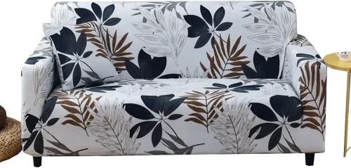 Vista 9 de Funda elástica para sofá de 3 plazas, funda protectora para sofá de 3 plazas, fundas elásticas para sofá de 2/3 plazas, fundas protectoras de sofá