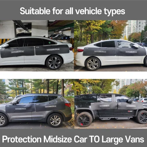 Vista 5 de BestDoorGuard - Protector magnético extraíble para puerta de automóvil, protector ligero para puerta de automóvil, protector de abolladuras