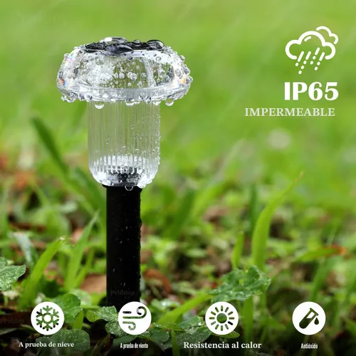 Vista 7 de Priddop Luces solares de Navidad impermeables para exteriores, paquete de Varios