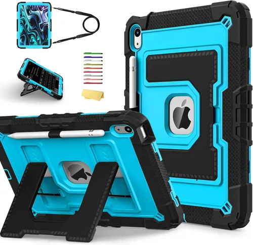 Vista 35 de Funda transparente con soporte para iPad Air 3 (Air 3ª generación) de 10.5 pulgadas 2019 y iPad Pro de 10.5 pulgadas 2017 con soporte para 01# Claro