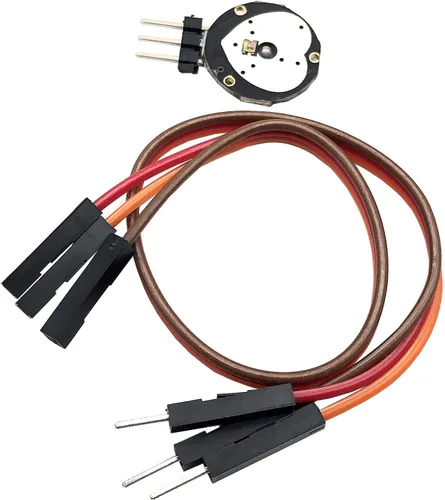 Vista 7 de FainWan Sensor de pulso Sensor de frecuencia cardíaca Monitor Sensor de pulso compatible con módulo Ar-duino Raspberry Pi