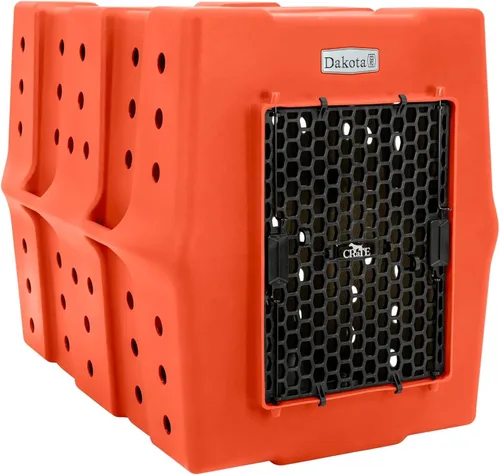 Vista 9 de Dakota 283 Crate - Cajón canino resistente y duradero, perrera económica (oliva, grande)