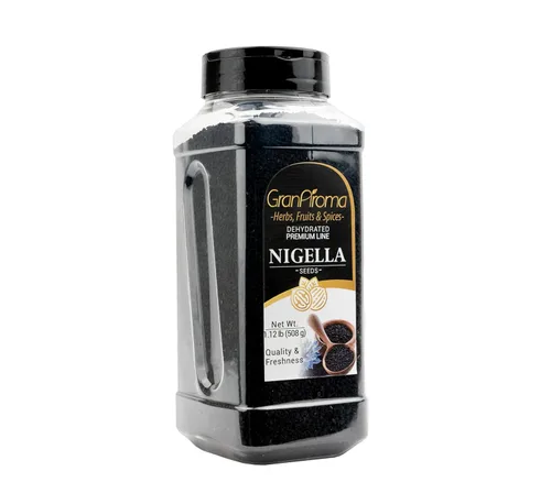 Vista 5 de GranAroma Semillas de Nigella, enteras, sabor a nuez, especias para cocinar (16 onzas)