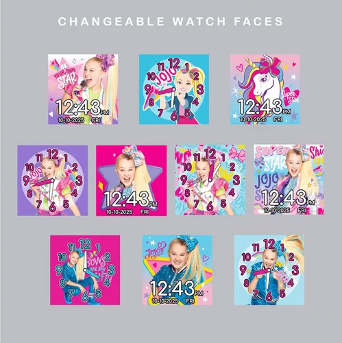 Vista 3 de JoJo Siwa - pantalla táctil, Reloj inteligente., Multicolor