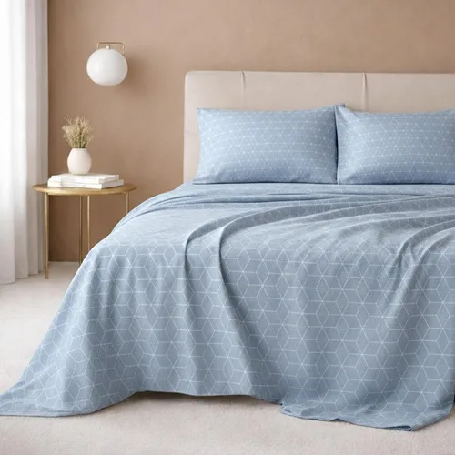 Vista 29 de California Design Den Juego de sábanas de lujo tamaño King - 100% algodón, 600 número de hilos, sábanas King de bolsillo profundo, ropa de cama