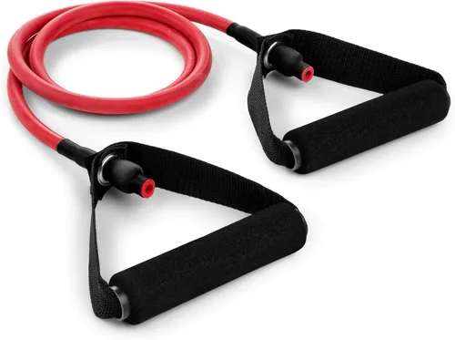 Vista 9 de Champion Sports Bandas de tubo de resistencia para hombres y mujeres, extra ligeras a súper resistentes - Banda de fitness duradera para Verde