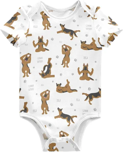 Vista 36 de vvfelixl Trajes de bebé lindos conjuntos de cachorros de manga corta de algodón ropa de bebé para niños niñas 0-24 meses
