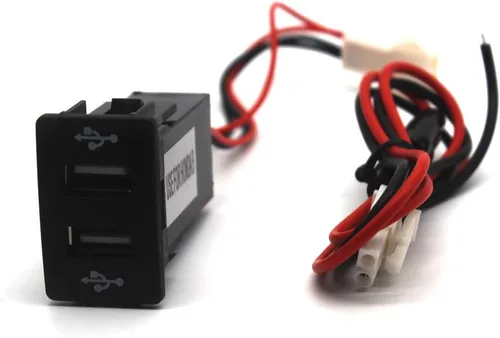 Vista 7 de MOTONG Enchufe USB dual para Honda - 2.1A Dual USB Tipo A Puerto Socket para Honda (1.457 * 0.945 in)