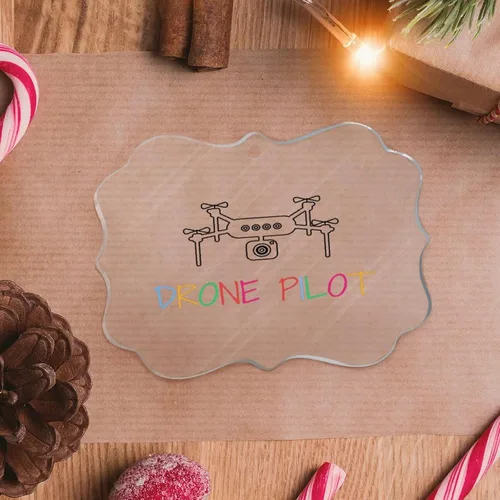 Vista 9 de Adornos de copo de nieve personalizados para la familia, con texto en inglés "Have You Hugged A Massage Therapeut", adornos navideños tropicales