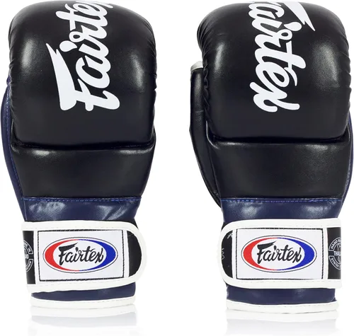 Vista 3 de Fairtex FGV18 Guantes de Muay Thai para Hombres, Mujeres y Niños Guantes de MMA para Artes Marciales Hechos de Cuero de Calidad Premium, Ligeros