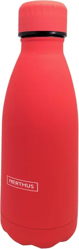 Vista 40 de NERTHUS FIH 712 - Botella aislada de doble pared para diseño frío y caliente, acero inoxidable, 11.8 fl oz, sin BPA, 18/8, color azul bebé