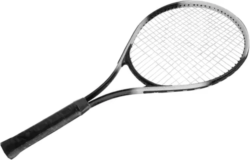 Vista 2 de Raqueta de tenis, raqueta de tenis individual de 27 pulgadas, juego de entrenamiento de competición para principiantes con bolsa de transporte