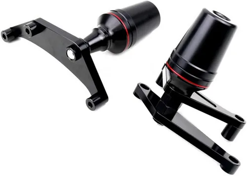 Vista 2 de Carcasa de aluminio CNC para motocicleta, protector de choque del motor, protector deslizante para protección contra caídas, compatible con Ducati