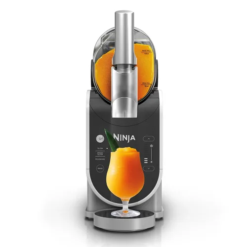 Vista 2 de Ninja FS300 SLUSHi - Máquina de bebidas congeladas y granizados de 72 onzas (renovado) con bolsa de viaje Ninja SLUSHi, color negro