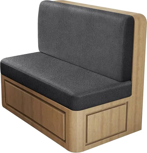 Vista 71 de ANARACHON Fundas de cojín elásticas con aspecto de cuero para caravana, fundas de cojín para asiento de cabina de caravana