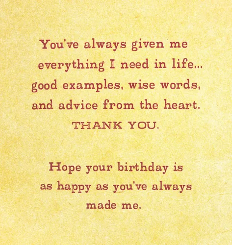 Vista 3 de Hallmark Tarjeta de cumpleaños para papá (paisaje otoñal)