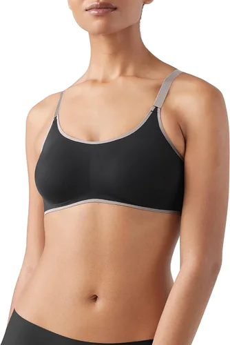 Vista 16 de True & Co - Brasier True Body con tirantes ajustables y cuello redondo para mujer Negro