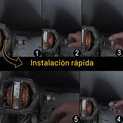 Vista 7 de Seentech 8066184 - Polea de motor de secadora 29 de repuesto - Compatible con secadores Whirlpool, Kenmore - Reemplaza: 3394341, 3401143
