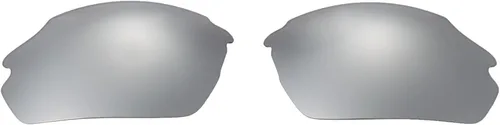 Vista 4 de Walleva Lentes de repuesto de titanio polarizado + negro para lentes de sol Smith Parallel Max, Titanio y negro.