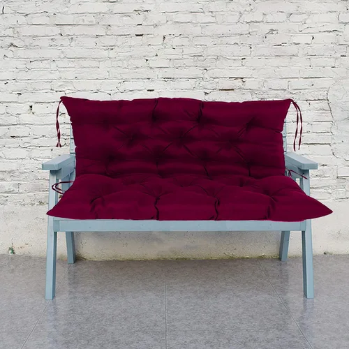 Vista 10 de Cojines de banco de repuesto suaves y gruesos con lazos, cojín para silla colgante, cojín de sofá tatami para suelo, almohadilla de banco Negro