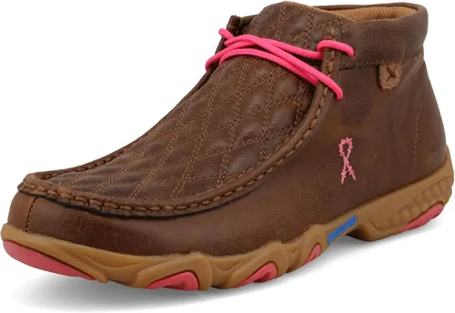 Vista 19 de Twisted X Botas tipo mocasín Chukka para mujer Bombardeo