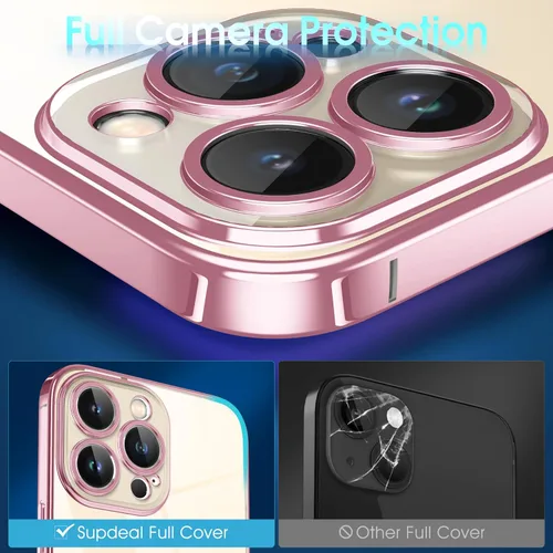 Vista 181 de Supdeal Funda cristalina transparente para iPhone 11, [No se amarillea] [Protección de la cámara] [Probado contra caídas de grado militar] Funda