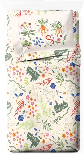 Vista 17 de Jay Franco - Juego de sábanas con funda ajustada, sábanas planas y funda para almohada - Ropa de cama ultrasuave con funda para almohada para Beige