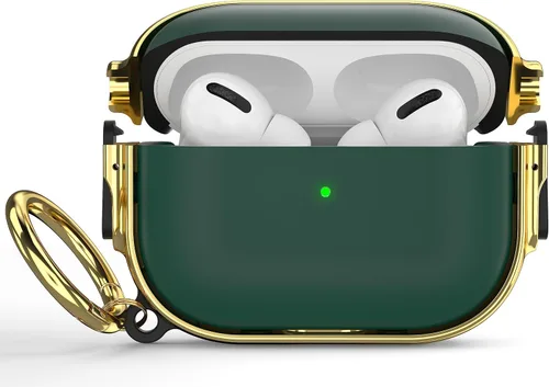 Vista 79 de Maxjoy Funda para AirPods 3 con cerradura, funda protectora rígida de 3ª generación para AirPod de 3ª generación para mujeres y hombres con llavero