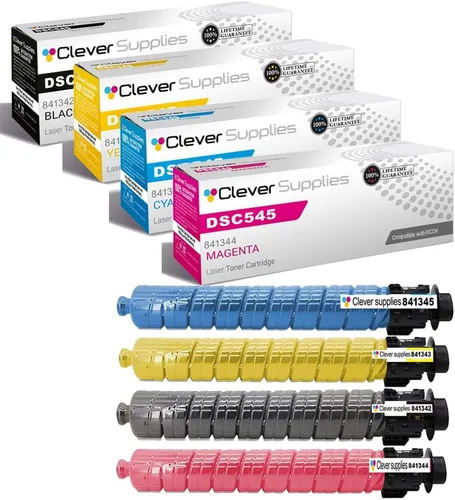 Vista 150 de CS - Cartucho de tóner compatible para Ricoh C220 406046 Color negro láser Aficio SP C220 Aficio SP C220A Aficio SP C220DN Aficio SP C220N Aficio SP
