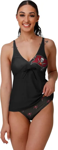 Vista 313 de FOCO Women's NFL Team Logo Ladies Bathing Swim Wear Suit