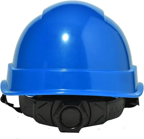 Vista 4 de Casco de seguridad personalizado para construcción Casco de trabajo de seguridad con suspensión de trinquete ajustable de ala completa con carcasa