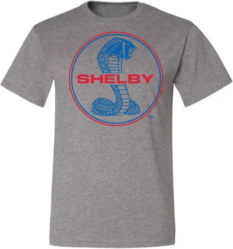 Vista 3 de Shelby Cobra USA Logo Emblema Powered by Ford Motors Cars and Trucks Camiseta para hombre